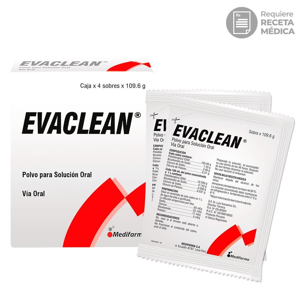 Evaclean Polvo para Solución Oral sobres 109.6 g