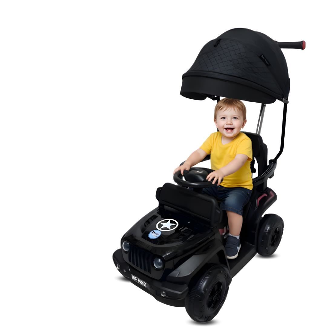 Correpasillo Guiador «EXPLORER JEEP» para Niños Black