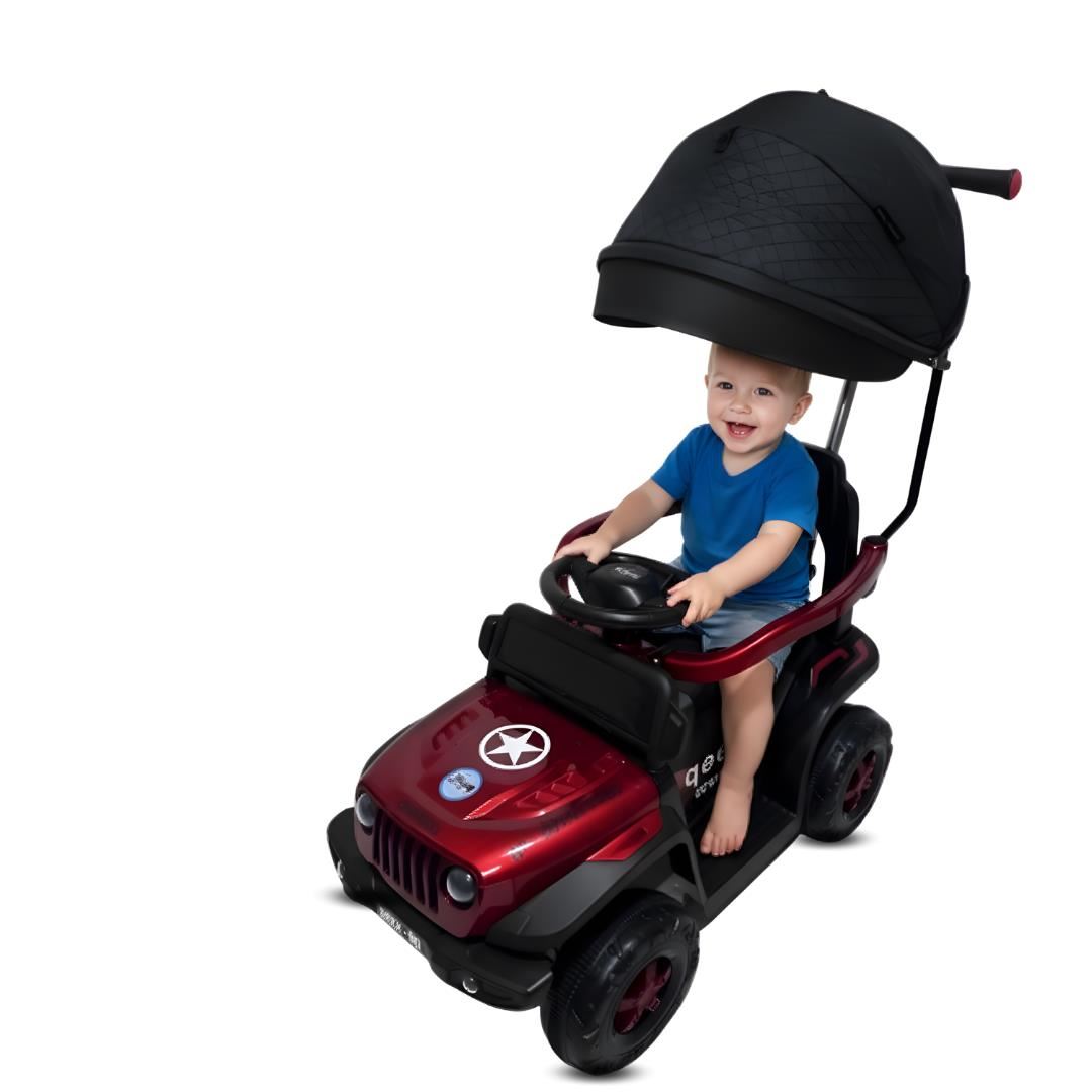 Correpasillo Guiador «EXPLORER JEEP» para Niños Red