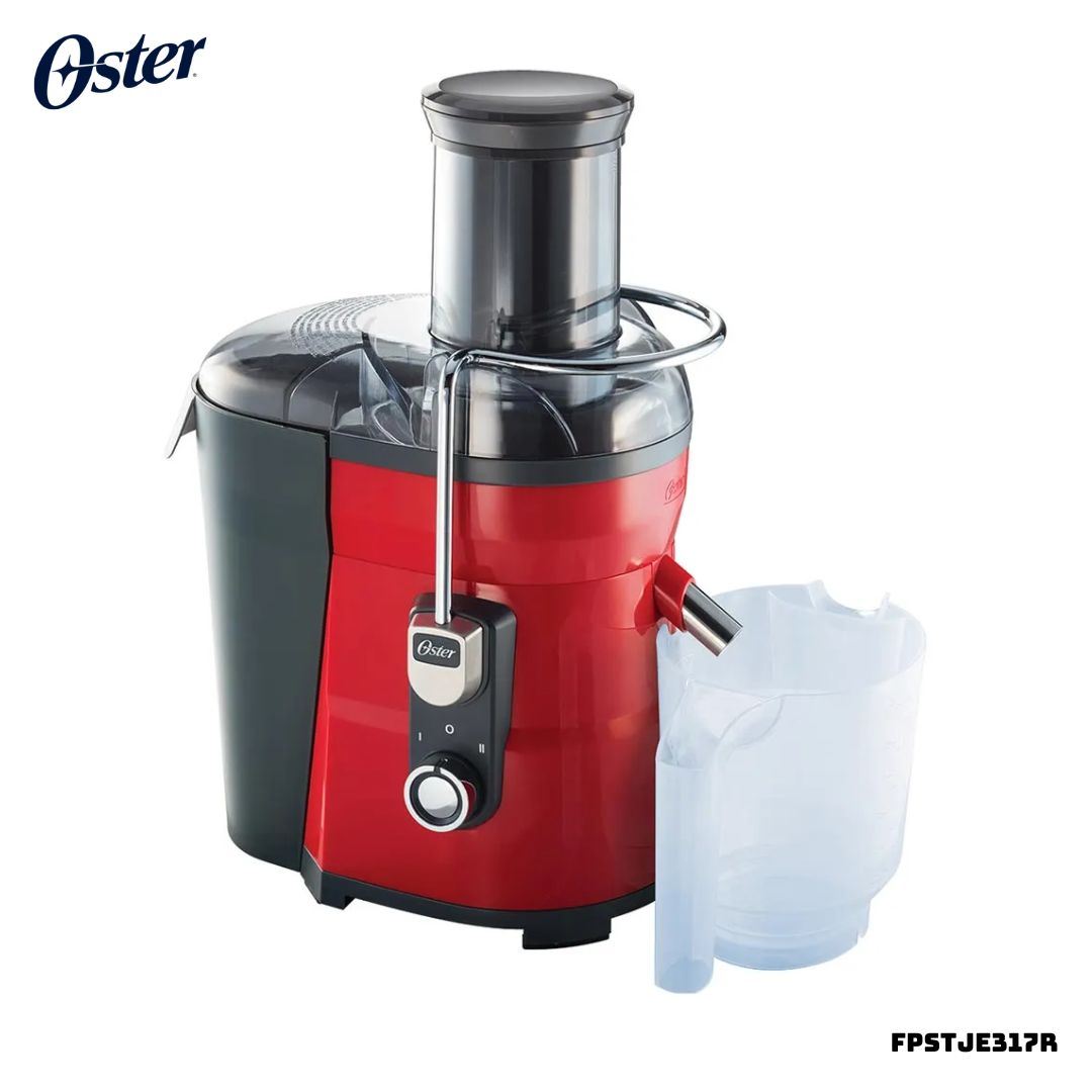 EXTRACTOR DE JUGOS OSTER ROJO BOCA ANCHA - FPSTJE317R