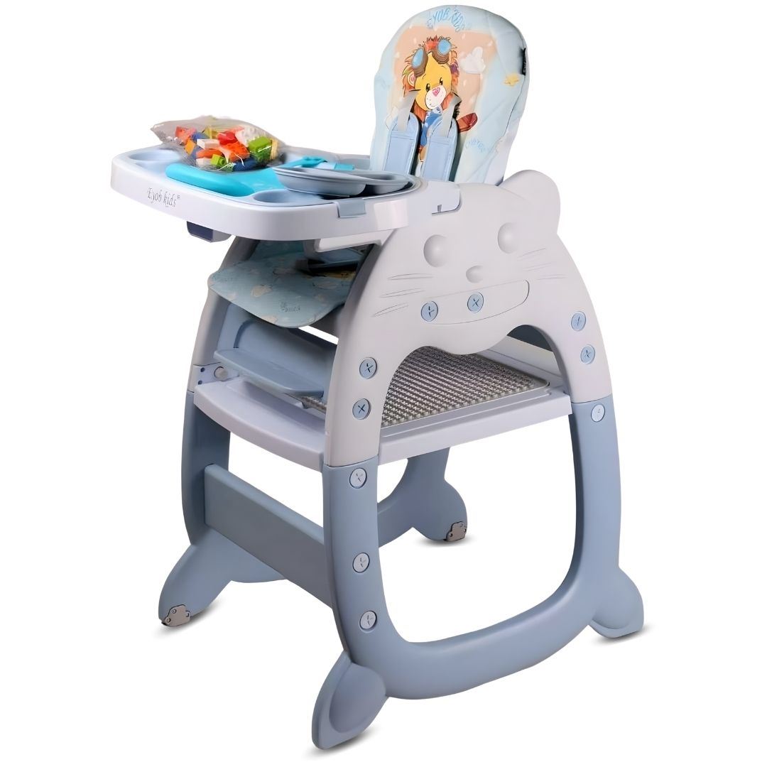 Silla de Comer Escritorio 2 en 1 «EY KITTY» Edición Exclusiva Blue
