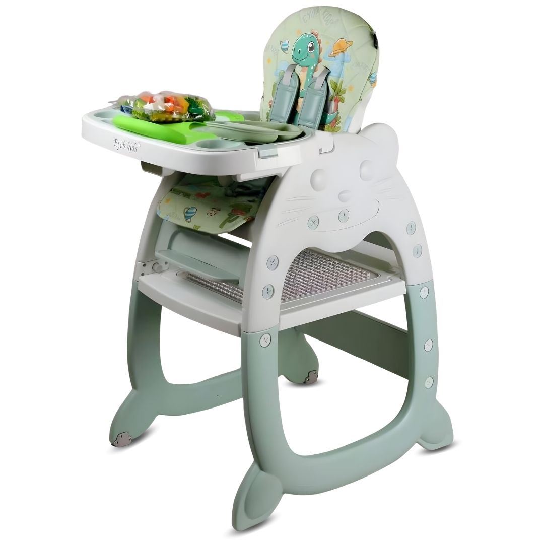 Silla de Comer Escritorio 2 en 1 «EY KITTY» Edición Exclusiva Green