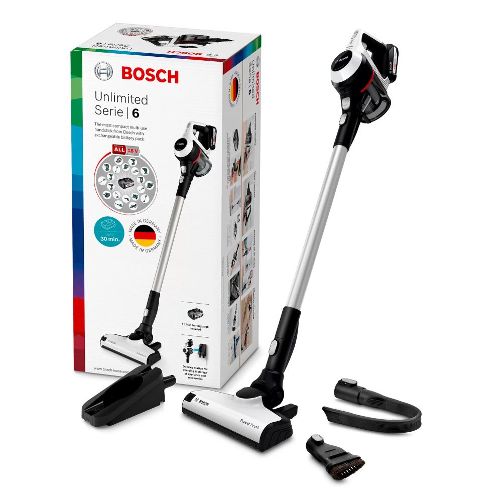 Aspiradora sin cable - Unlimited Blanco BCS61113 | Juntoz