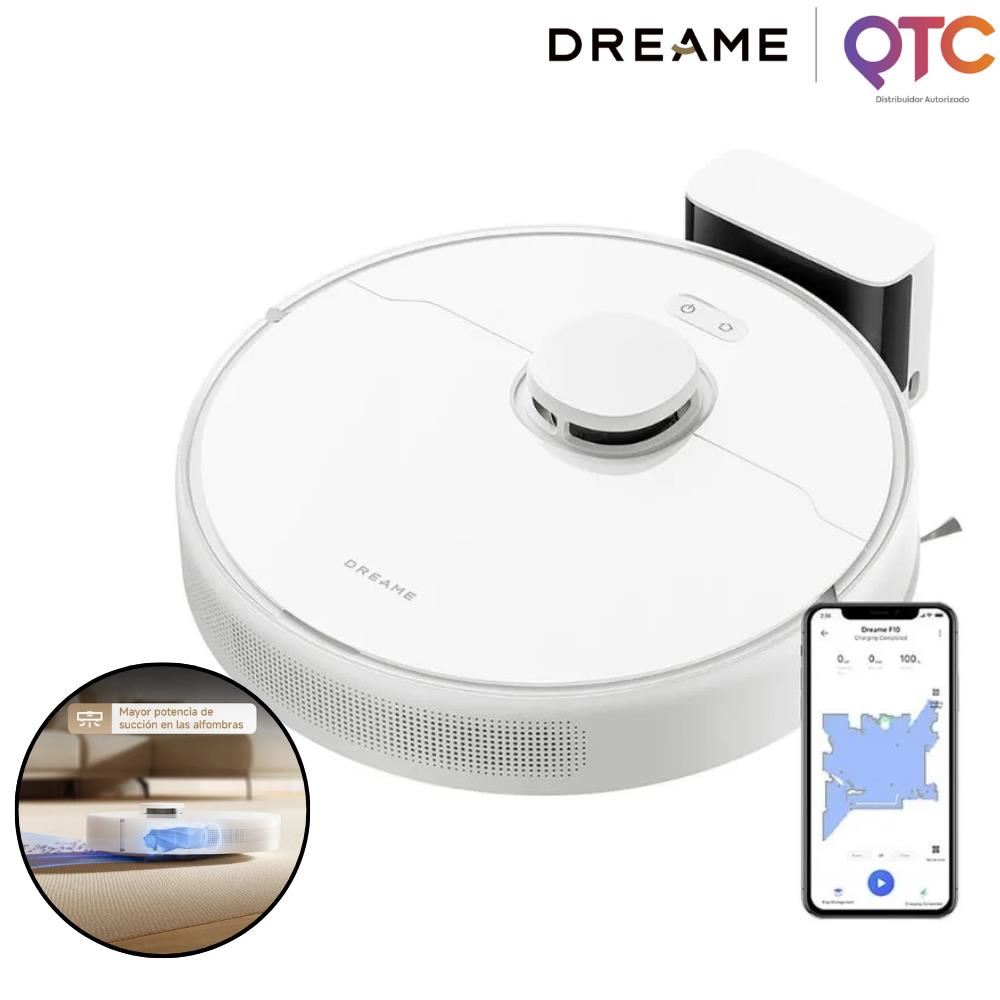 Apiradora Robot y trapeador Dreame F10 Blanco