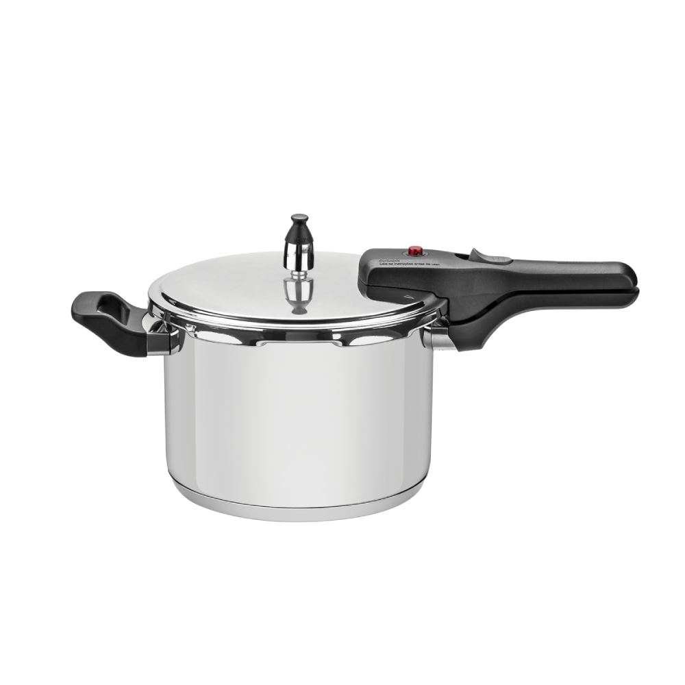 Olla a Presión Tramontina Brava en Acero Inox 22 cm 6L 62416220