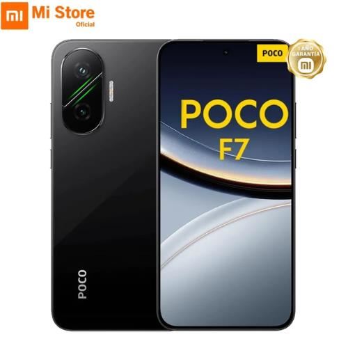 Celular Xiaomi POCO F7 12GB+512GB Black - EU