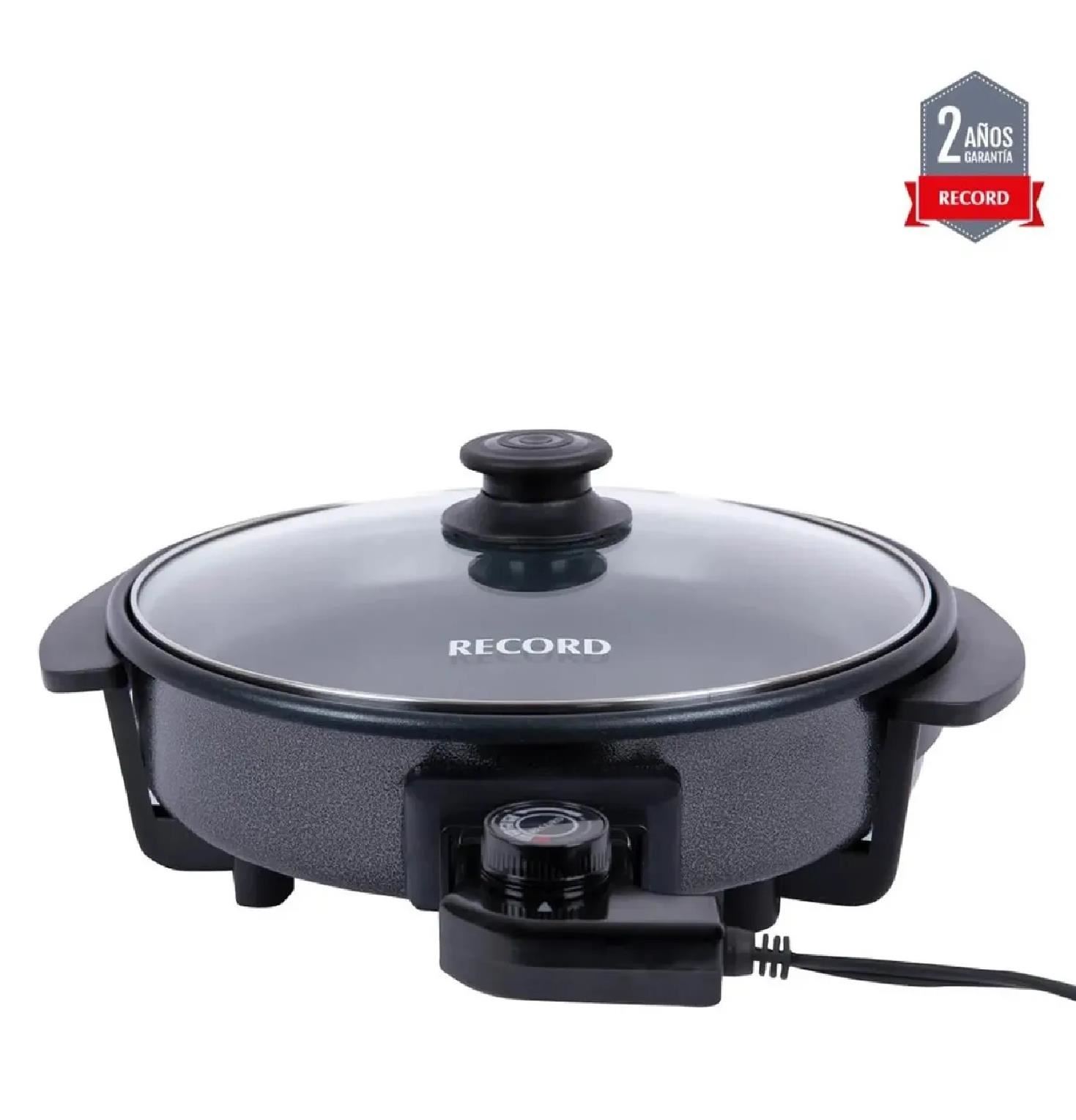Sartén Eléctrica Multicook Record REC-CLSENE101 – Negro