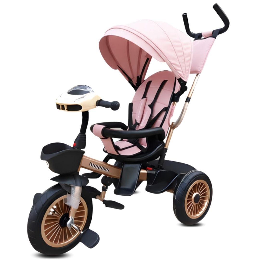 Triciclo Guiador para Niños «FABRER» Pink