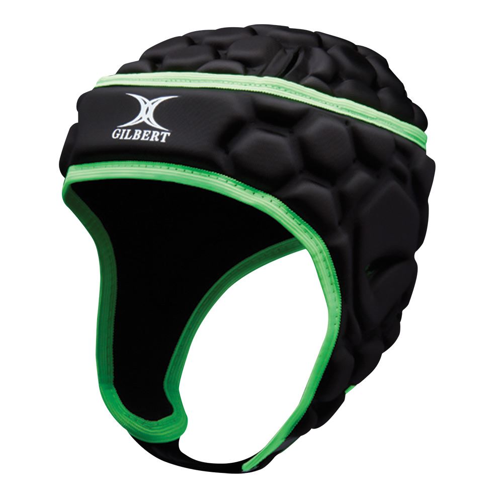 GILBERT CASCO RUGBY FALCON 200 NEGRO/VERDE