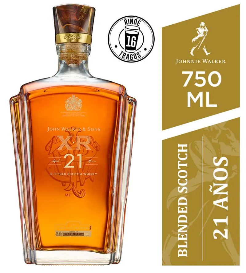 Whisky JOHNNIE WALKER XR 21 años 750ml