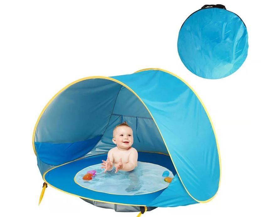 CARPA PARA BEBES CON PISCINA