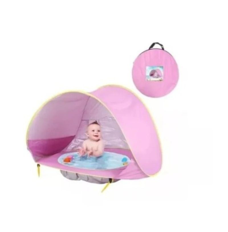 CARPA PARA BEBES CON PISCINA - ROSA