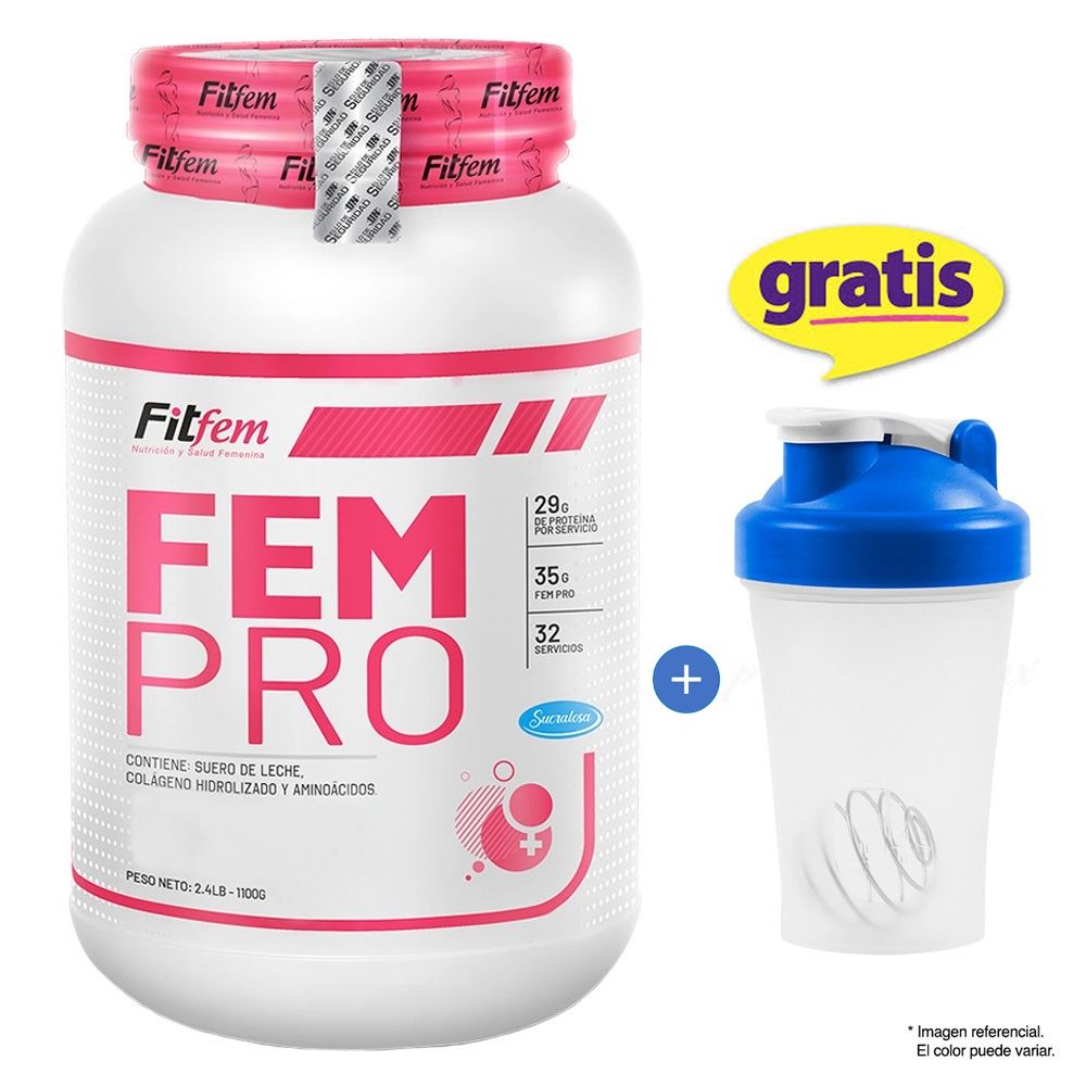 Proteína Fitfem Fem Pro 1.1 Kg Vainilla