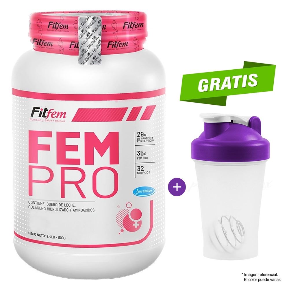 Proteína FEM PRO 1100GR FITFEM VAINILLA