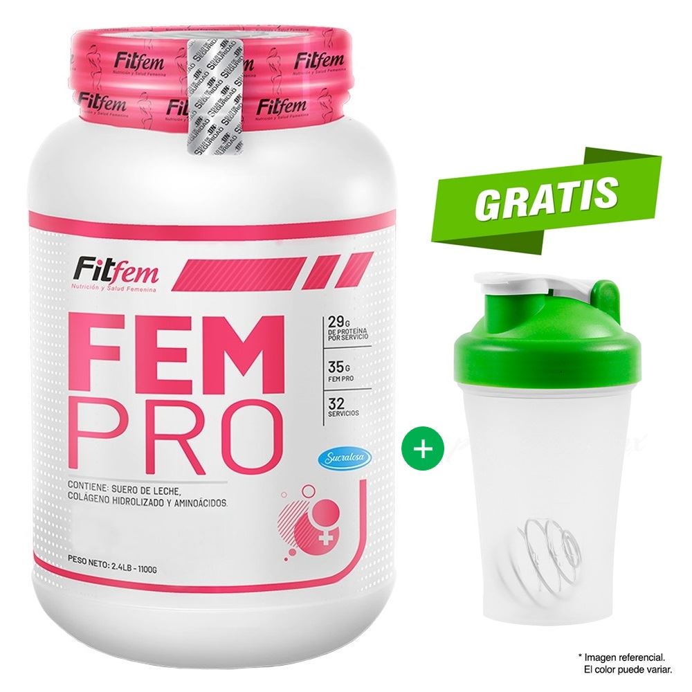 Proteína FEMPRO 1100GR FITFEM VAINILLA