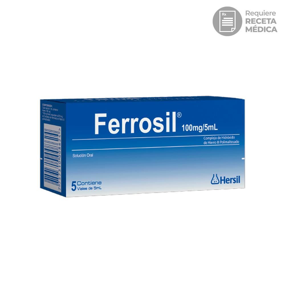 Ferrosil 100 mg/5 mL Solución Oral