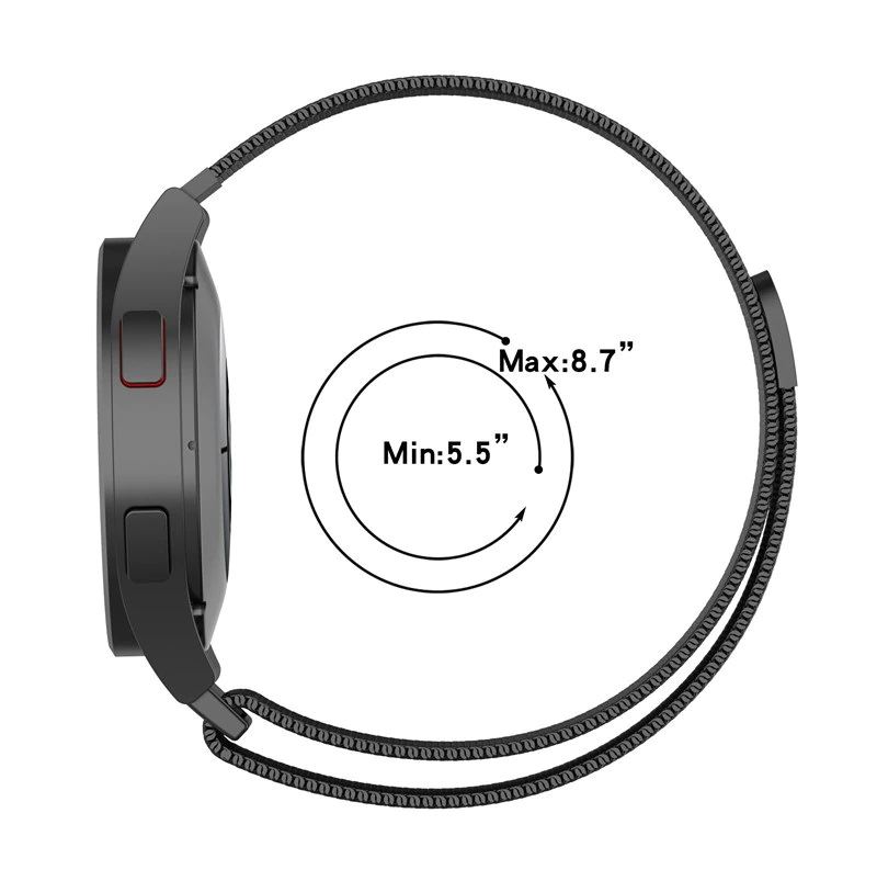 Correa milanese Xiaomi Amazfit GTS (naranja) 