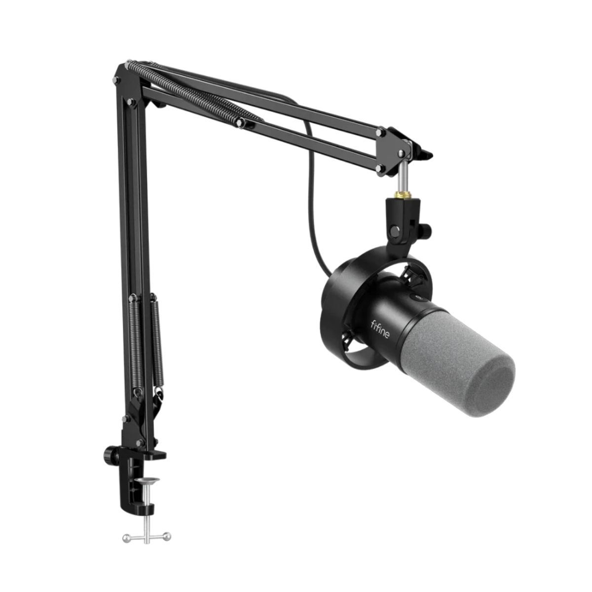 Micrófono Fifine Amplitank K688CT XLR/USB-C (Incluye Brazo) - Negro