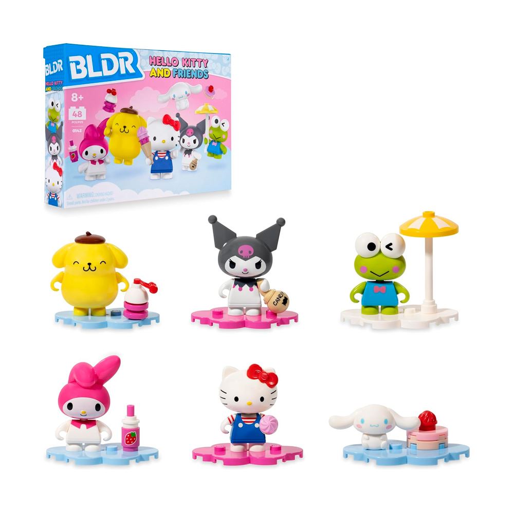 Figuras BLDR Hello Kitty and Friends Kuromi