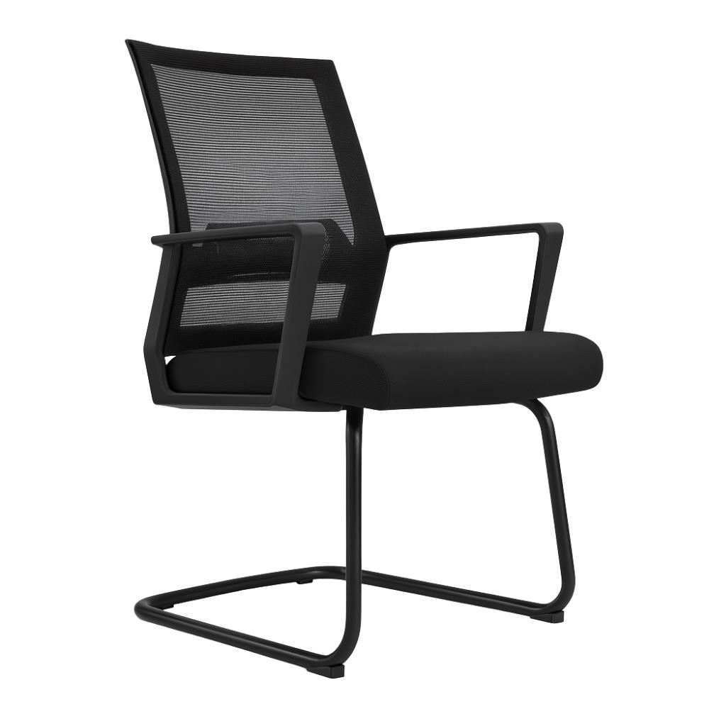 SILLA DE OFICINA GERENCIAL FIJA ERGONÓMICA - DUSTER NEGRO