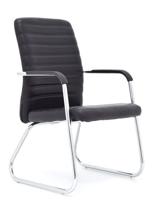 SILLA DE OFICINA GERENCIAL FIJA ERGONÓMICA - ISISPU NEGRO