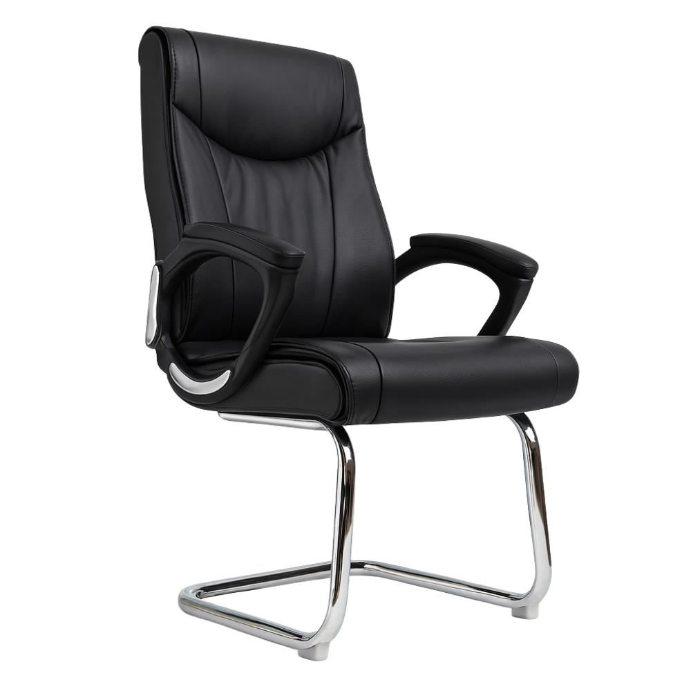 SILLA DE OFICINA GERENCIAL FIJA ERGONÓMICA - VERA NEGRO