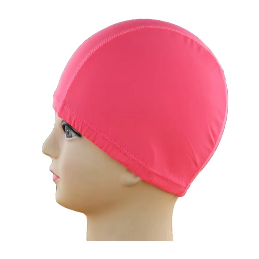 PACK 2 GORRO DE NATACION DE TELA / ELASTICO PARA NIÑAS