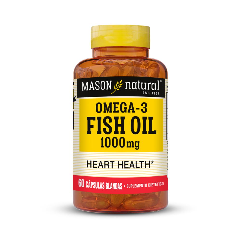 FISH OIL (OMEGA 3 ACEITE DE PESCADO) 1000 MG (60 SOFTG)