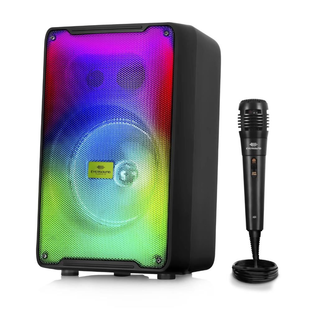Parlante Eversound Flaming 8'' EV 3000 Bluetooth RGB