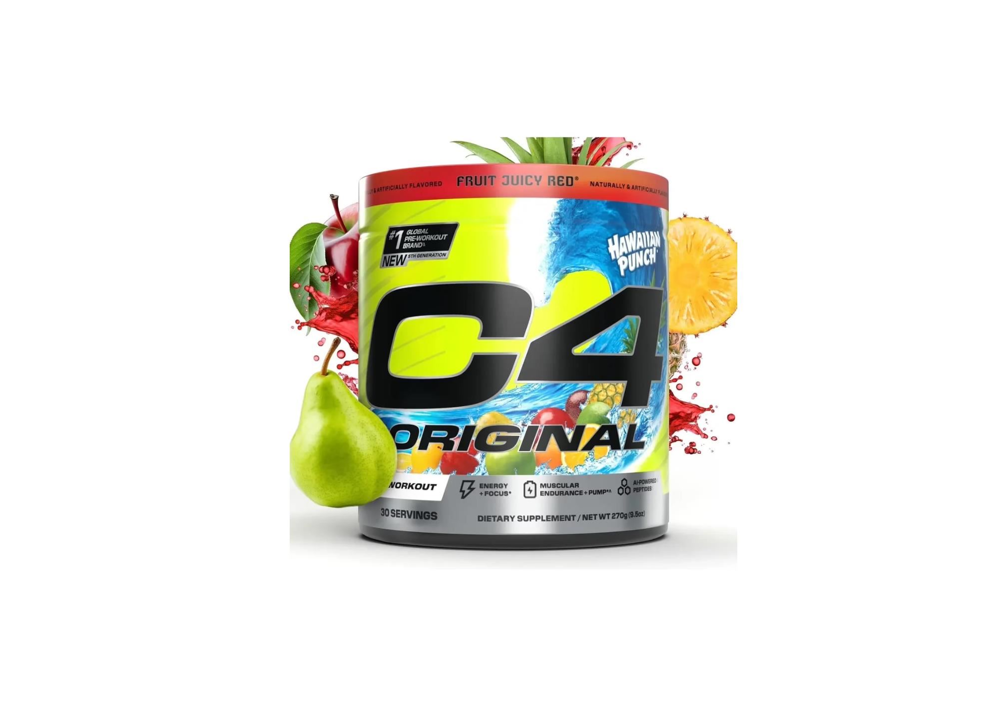 C4 ORIGINAL PRE WORKOUT 60 SERVICIOS CELLUCOR PRE ENTRENO