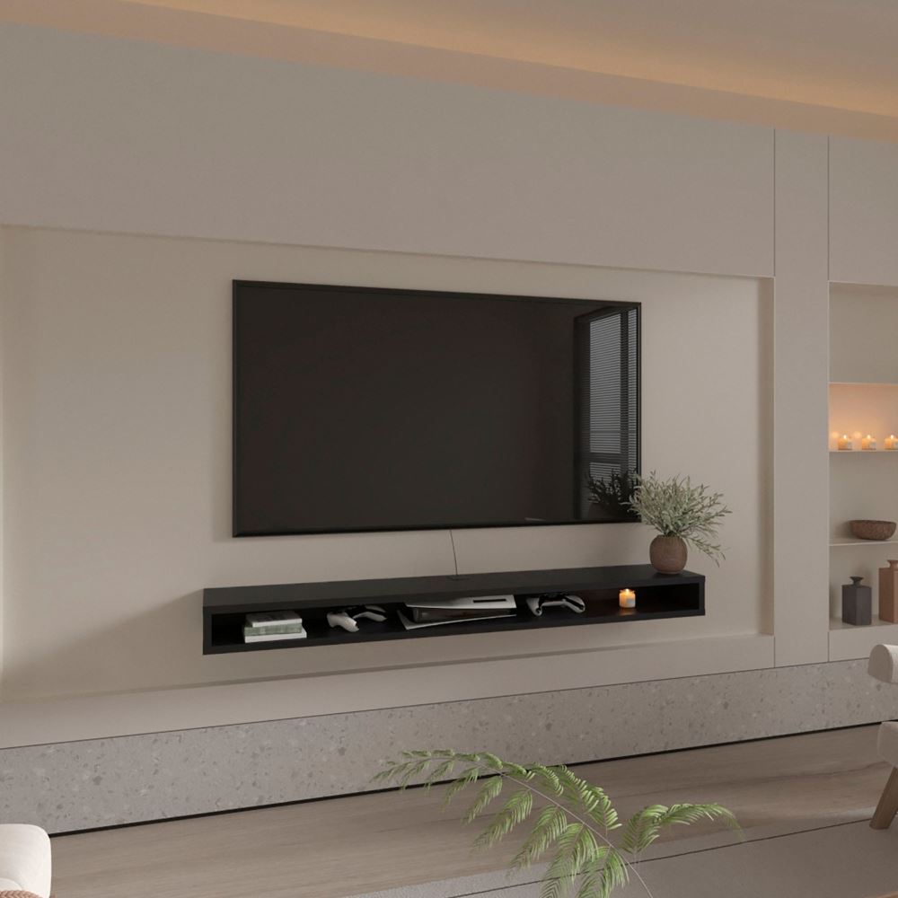 CENTRO DE ENTRETENIMIENTO TV75" LUFT 15,0X180,0X29,6 CM | TUHOME