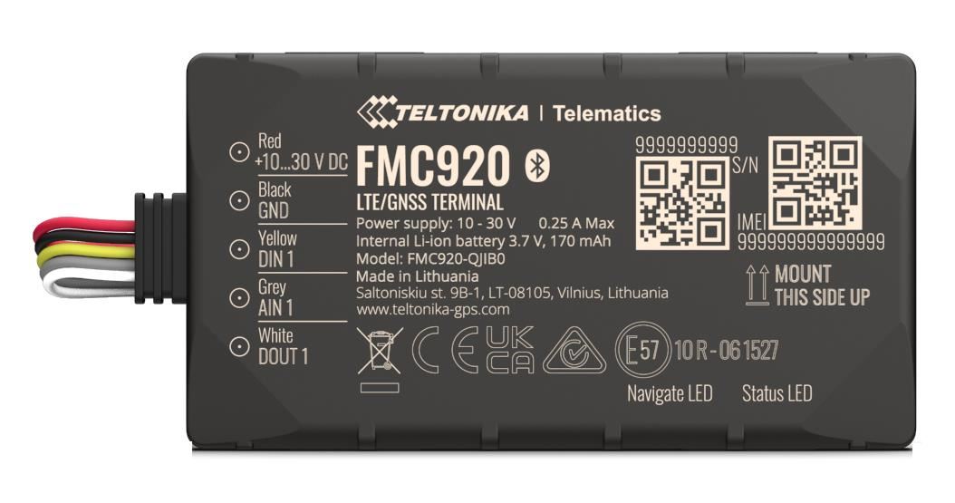 GPS TELTONIKA FMC920 4G
