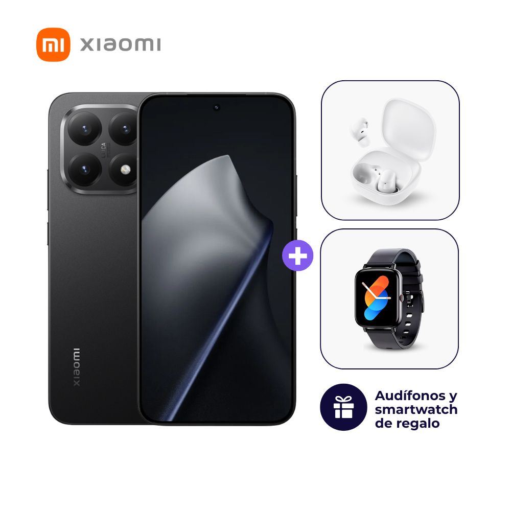 Xiaomi 15T 512GB 12GB Ram Negro + Smartwatch + Audifonos