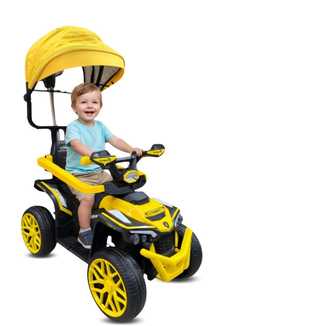 Correpasillo Guiador Buggy «FOCUS» para Niños Yellow