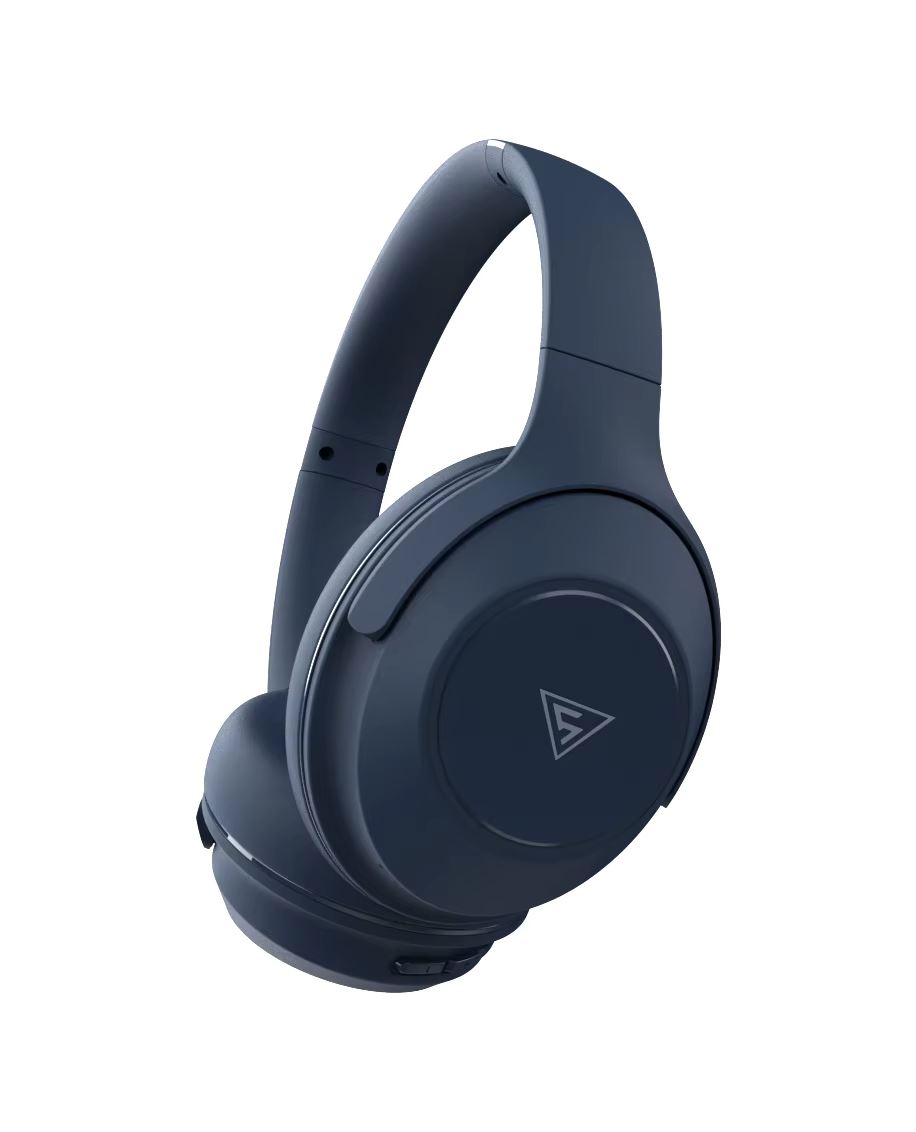 DOQAUS  - Audífonos BT 5.4 Focus 5 - 120H de Música - Azul Marino