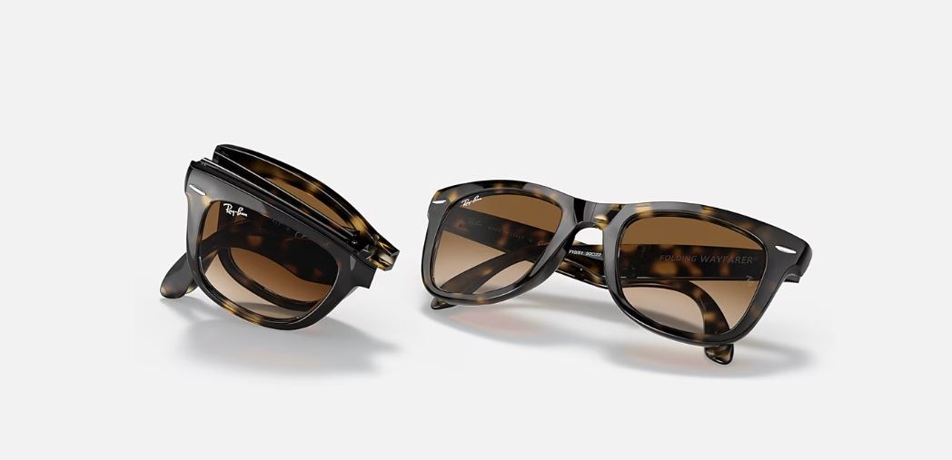 LENTES DE SOL FOLDING CLASSIC WAYFARER RB4105 HABANA