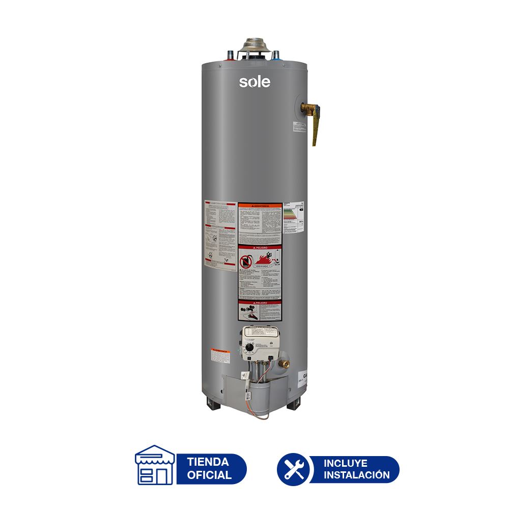 Termotanque Sole Gn Tipo B 145L C/Acc