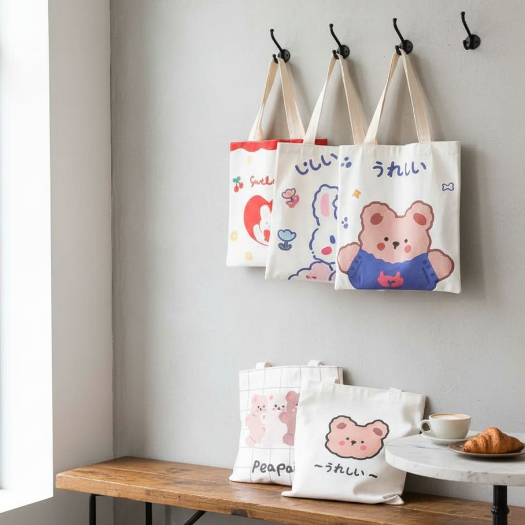 Bolsa Bolso De Tela Lona