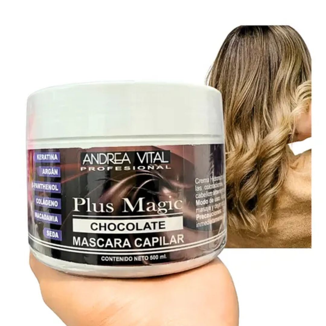 MASCARA CAPILAR CHOCOLATE 500 ML