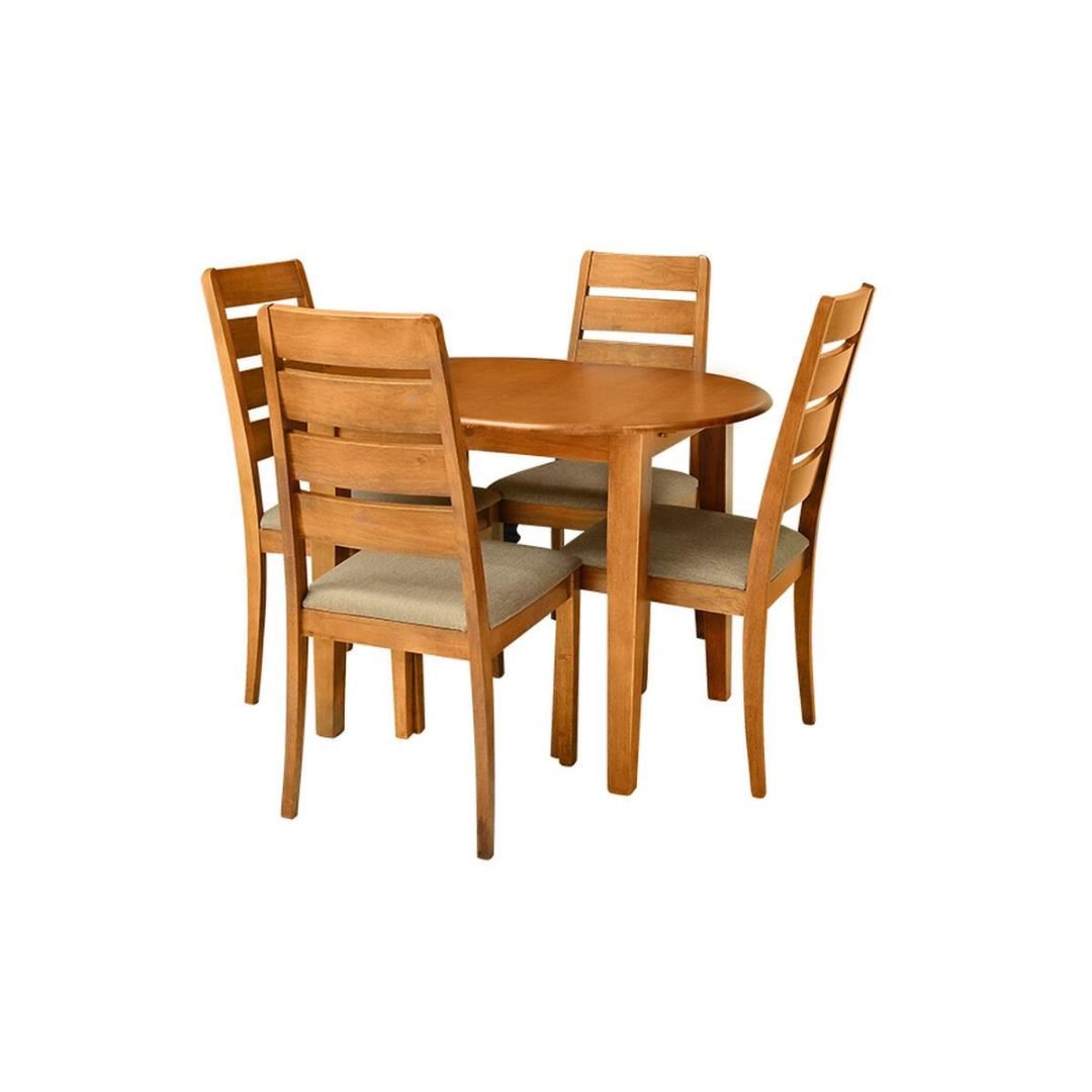 COMEDOR FOUR 4 SILLAS - FALOTIH 3M - FLT3MCOM033-4