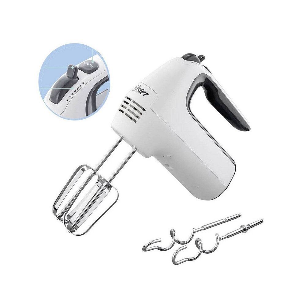Batidora De Mano Oster Con Función Turbo FPSTHM3532-Blanco