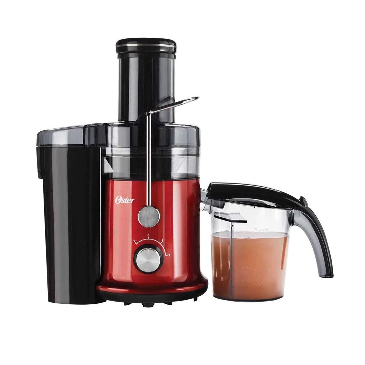 EXTRACTOR de jugos OSTER FPSTJE320R boca ANCHA  - Rojo