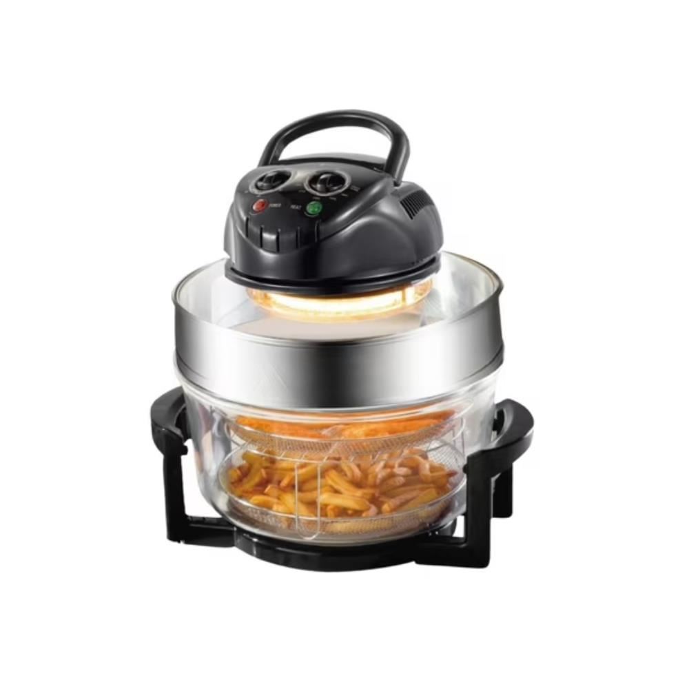 Freidora de Aire Vidrio 17 Litros 8 en 1 RAF 3500W