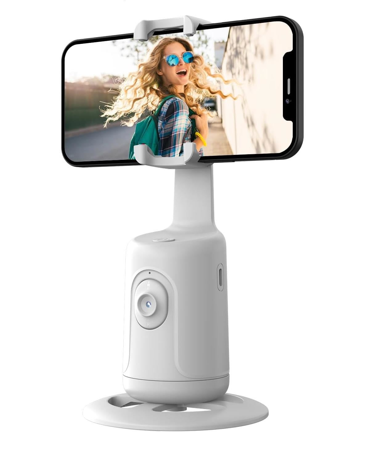 Trípode de seguimiento facial automático 360 grados BLANCO