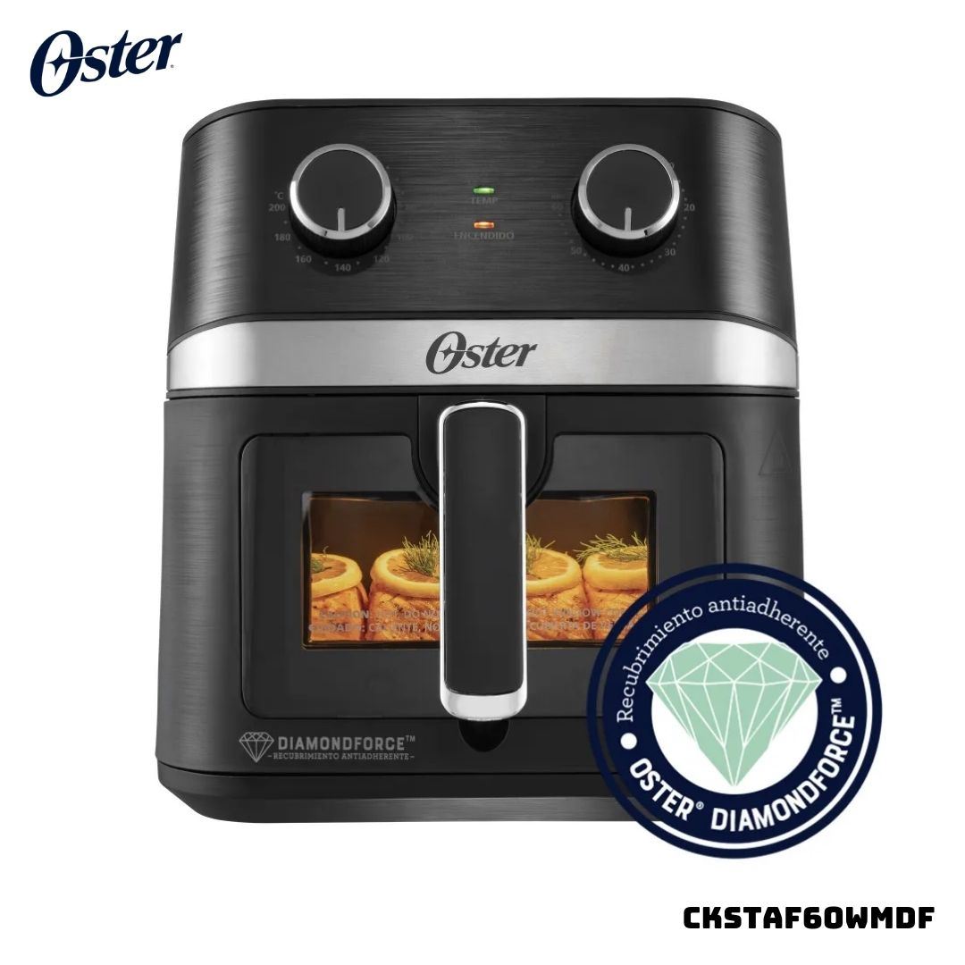 FREIDORA DE AIRE OSTER 6 L DIAMONDFORCE DIGITAL NEGRO - CKSTAF60WMDF