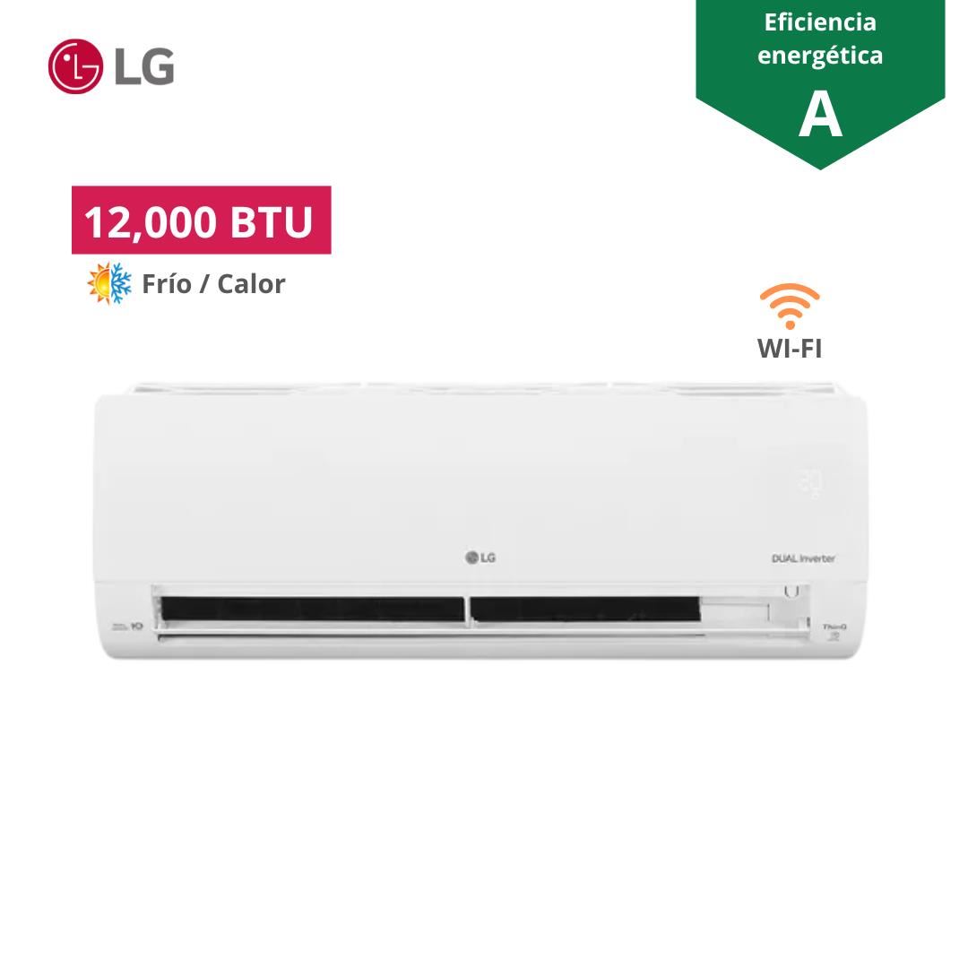 Aire Acondicionado LG 12000 BTU Dual Cool Inverter Frío Calor