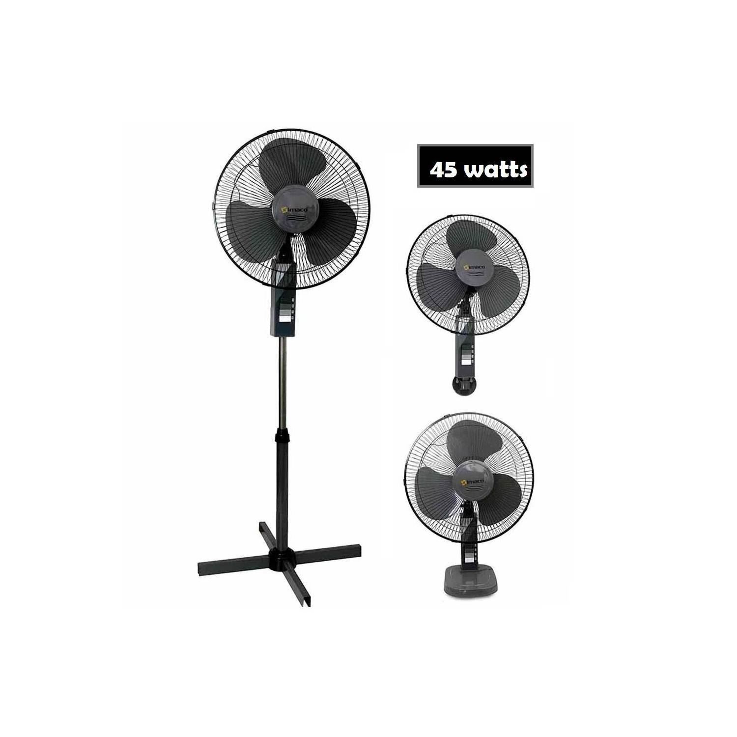 VENTILADOR DE PEDESTAL IMACO 3 EN 1 FS1631 45W