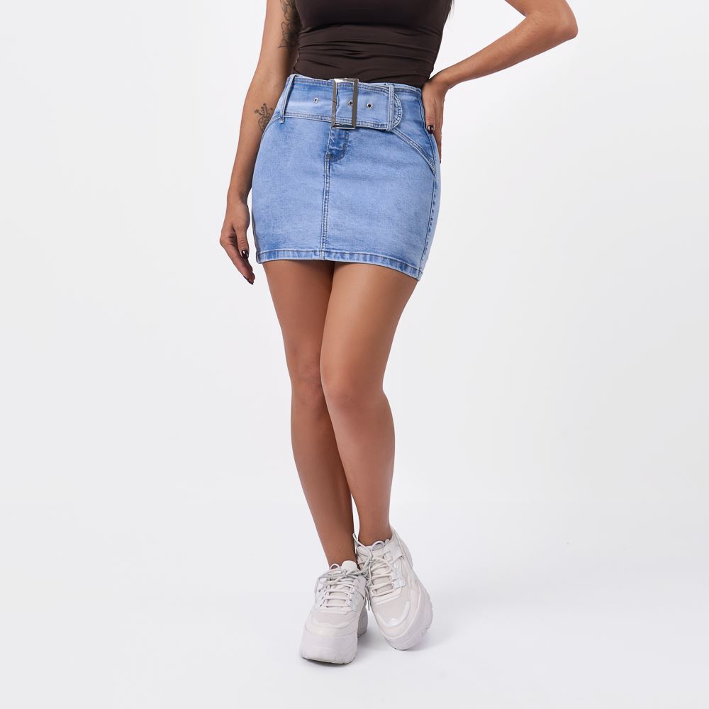 FALDA SHORT JP26AGNNES DENIM STRECH