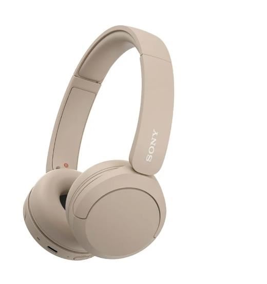 Audifono bluetooth SONY WH-CH520 beige