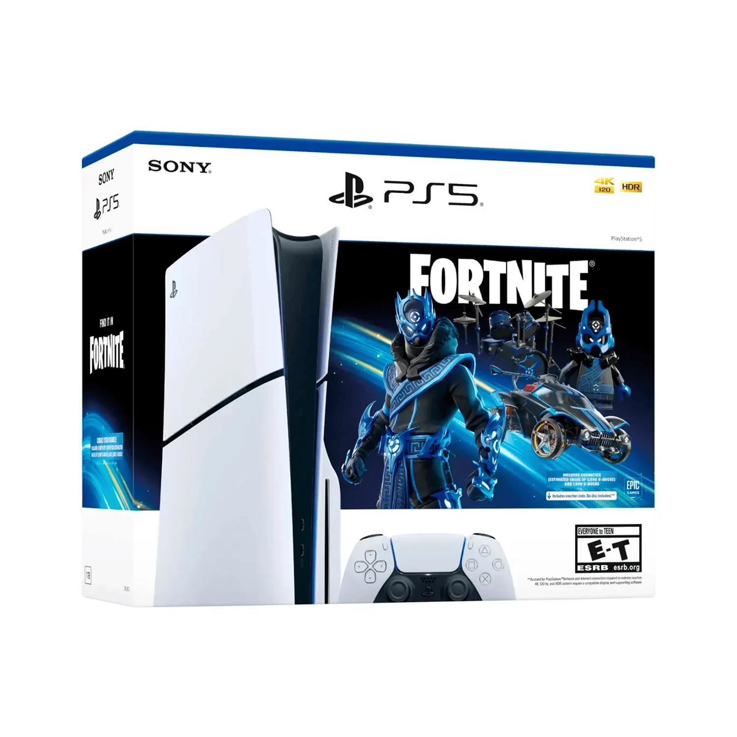 Consola PlayStation 5 con Lectora 1TB SSD + Fortnite
